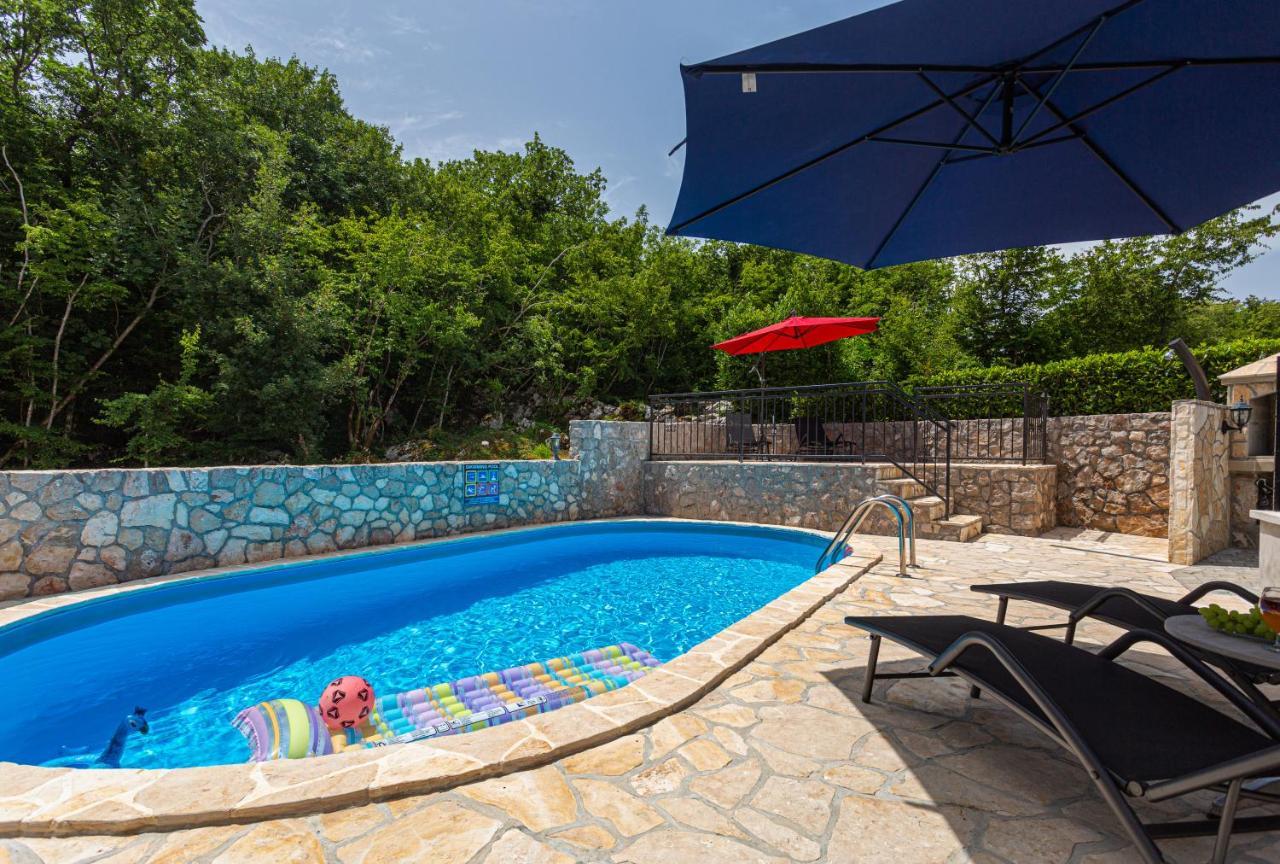 Apartment With A Private Swimming Pool, Garden & Bbq Gostinjac Ngoại thất bức ảnh